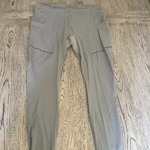 Lululemon Men's Fast Free Running Tight Gray (XL)